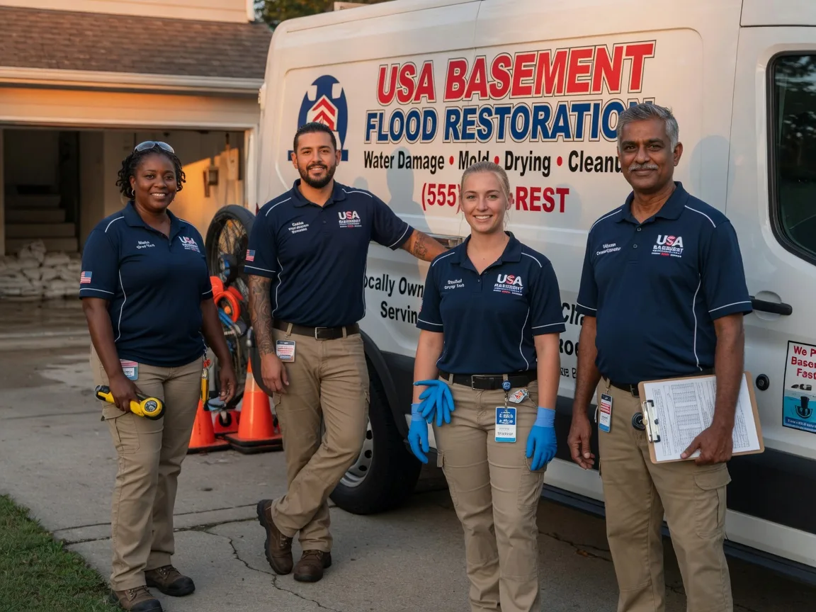 Basement Flood Cleanup company in Mount Summit, IN
